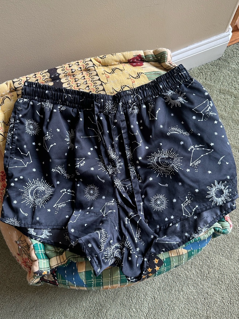 Gilly Hicks Silky Soft Constellation Sleep Shorts